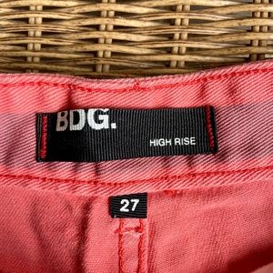 Urban Outfitters BDG striped jean shorts